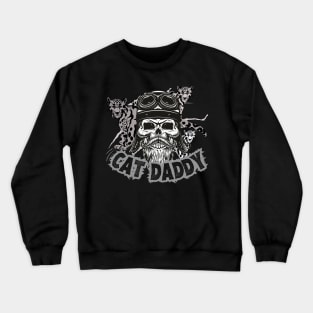 BIKER  PANTHER CAT DADDY Crewneck Sweatshirt